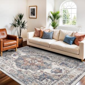 Ковёр Hy Hao Yun Lai для гостиной, 122х183 см, кирпичный