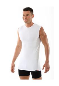 Майка с круглым вырезом дышащая без рукавов Albertkreuz, белый