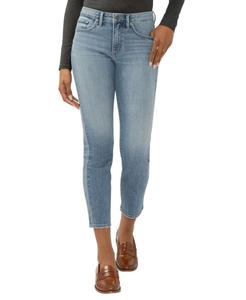 Женские джинсы Isbister с высокой посадкой, прямыми штанинами до щиколотки, из эластичной ткани Silver Jeans Co, Stevie