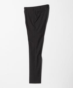 Зауженные брюки SOVEREIGN из шерсти с одной складкой и тропическим рисунком United Arrows, цвет Dk Brown