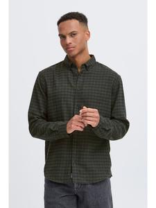 Рубашка с длинными рукавами BHBARNEY темно-синего цвета BLEND