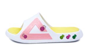 Та Дзи 1.0 EVA Тотем Бесшумные Шлепанцы Женские Белый Розовый Желтый PEAK, Бэймакс/Ярко-Розовый
