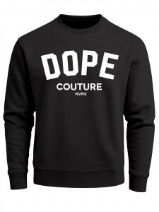 Neverless Свитшот 'Dope Couture' в черном цвете
