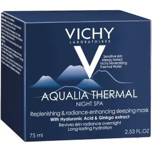 Vichy Aqualia Thermal Увлажняющий и регенерирующий ночной крем для лица, 75 мл