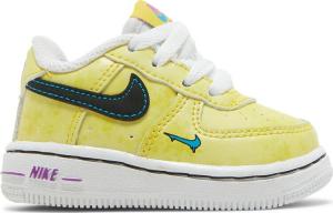Кроссовки Nike Air Force 1 LV8 3 TD 'Peace, Love, and Basketball', желтый