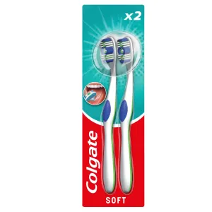 Colgate 360° зубная щетка мягкая, 2 шт/1 упаковка