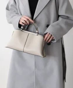 Сумка с кожаной ручкой и центральным швом Loristella, цвет Lgy