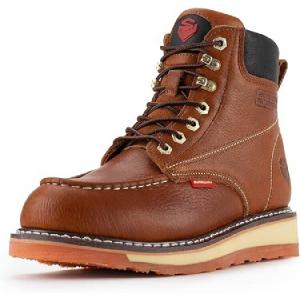 Ботинки SUREWAY Goodyear Welt, красно-коричневый