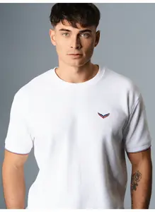 Футболка Trigema "Футболка оверсайз TRIGEMA в стиле "вафелька", белый