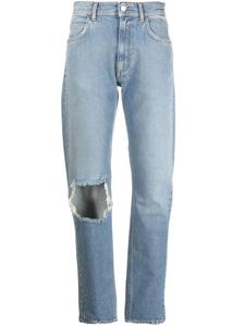 AMISH джинсы кроя слим с прорезями, синий