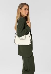 Сумка KARL LAGERFELD SIGNATURE, Cement/Off-White