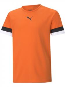 Спортивная футболка TeamRISE Jersey Jr оранжевого цвета Puma