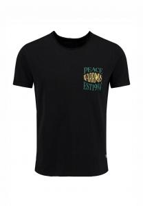 Футболка с принтом MT PEACE ROUND Key Largo, черный