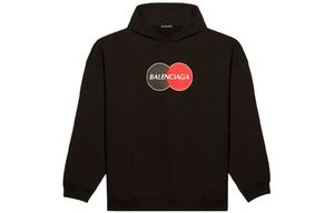 Свитшот мужской Balenciaga Credit Card Logo, черный