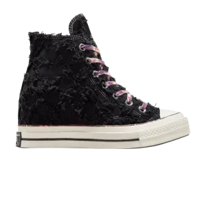 Кроссовки Converse Isabel Marant x Chuck 70 Internal Wedge High Raven, черный