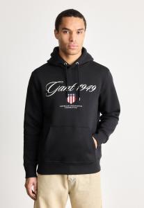 Худи GANT GRAPHIC HOODIE, Black