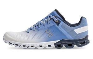 On Женские кроссовки Cloudflow Cushi ed Slip-Resistant Low-Top Blue White