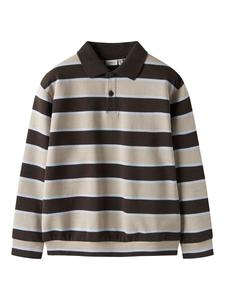 Толстовка NAME IT, светло-коричневый/темно-коричневый