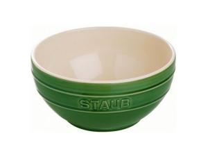 Керамическая миска Staub, 17 см, зеленый базилик
