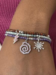 Браслет Winx Club X Gadget4entertainment Stormy Trix Charm Collection, серебро