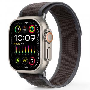 W&P Часы Strap Apple Compatibility Nylon Material 20cm, Blue & Black