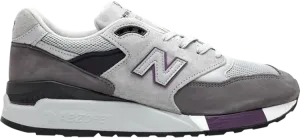 Кроссовки New Balance M998, темно-серый/светло-серый
