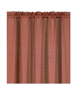 Прозрачные занавески из живого текстурированного крепа для одного окна и балдахины Kate Aurora, оранжевый