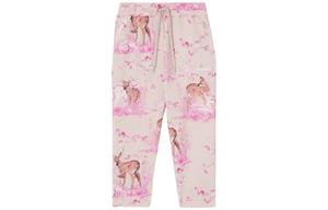 Детские спортивные штаны Burberry, цвет Light rose beige