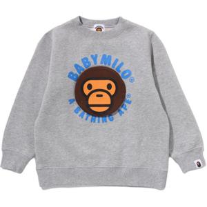 Толстовка FW25 для детей 3-7 лет A BATHING APE, серый