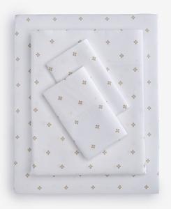 Комплект постельного белья foulard dot printed, 4 предмета, плотность ткани 550 нитей, размер california king, эксклюзивно в macy's. Charter Club, Taupe