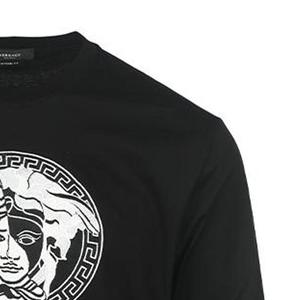 Футболка мужская черная VERSACE
