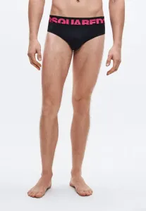 Плавки с логотипом sunset chaser. Dsquared2, Black/Fuxia