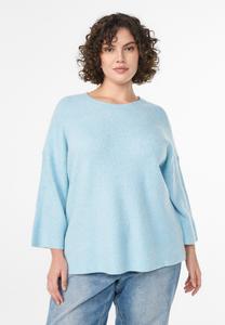 Джемпер Zizzi Jumper, Summer Song Mel/Mottled Light Blue