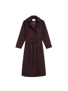 Пальто межсезонное Scalpers, бургундия