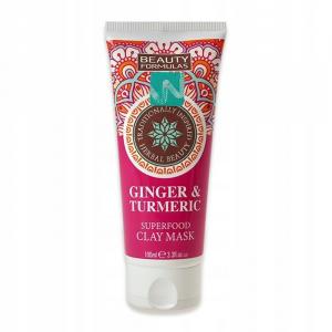 Маска BEAUTY FORMULAS с глиной, имбирем и куркумой 100 мл Inna marka