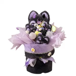 Dudu Meow, милый кошачий букет из плюшевых кукол, высота 60 см IDOR, demon style