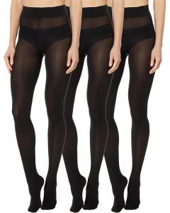 Женские колготки Wolford Velvet De Luxe 66 3-pack, Black