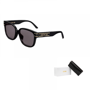 DIOR Квадратные солнцезащитные очки унисекс черные