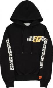 Худи Heron Preston HP Real Estate Hoodie 'Black/White', черный