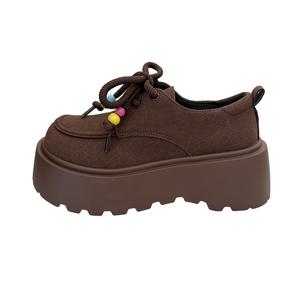 WUJI Женские лоферы экрю, коричневый, кофе - кофе, цвет Coffee