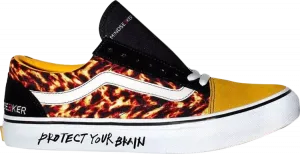 Кеды Vans Mindseekers x Old Skool Flames, оранжевый