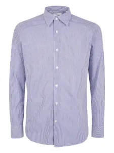 Полосатая рубашка Tintoria Mattei, белый