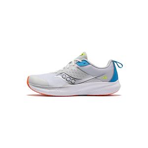 Низкие беговые кроссовки white silver детские Saucony, белый серебряный