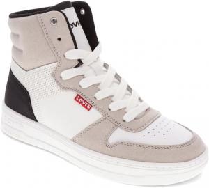 Женские кроссовки Levi's Drive Hi 2, White/Sand/Black
