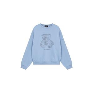 Свитшот с медведем-программистом WE11DONE, синий