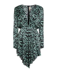 Мини-платье Alexandre Vauthier, серо-зеленый