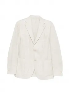 Однобортный пиджак Eleventy, бежевый