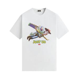 Футболка Kith x Disney For Pixar Just Us Flying Vintage Tee, белый