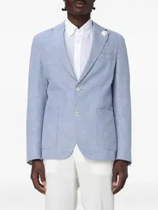 Жакет с накладными карманами Boss, синий