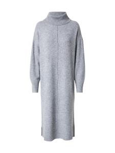Вязаное платье PIECES Knitted dress, серый